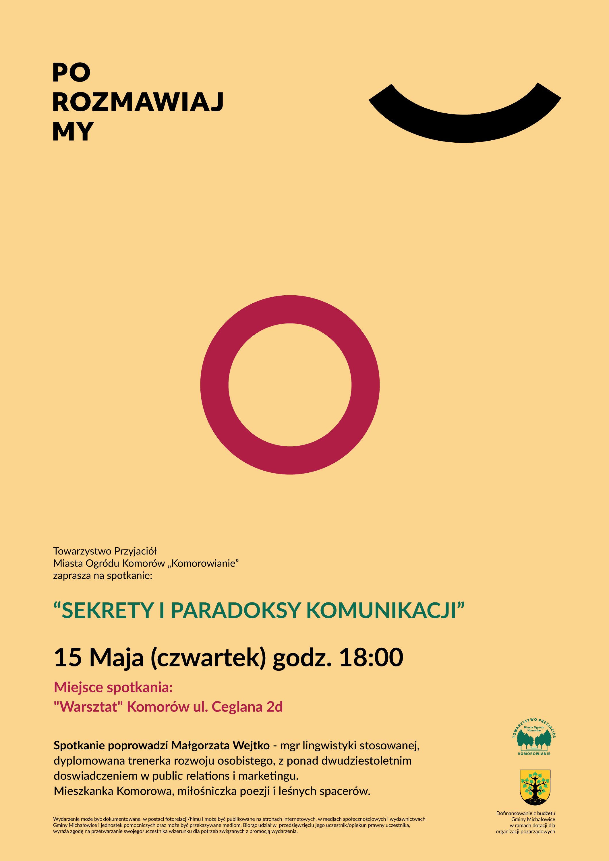 Grafika prezentuje treśc komunikatu