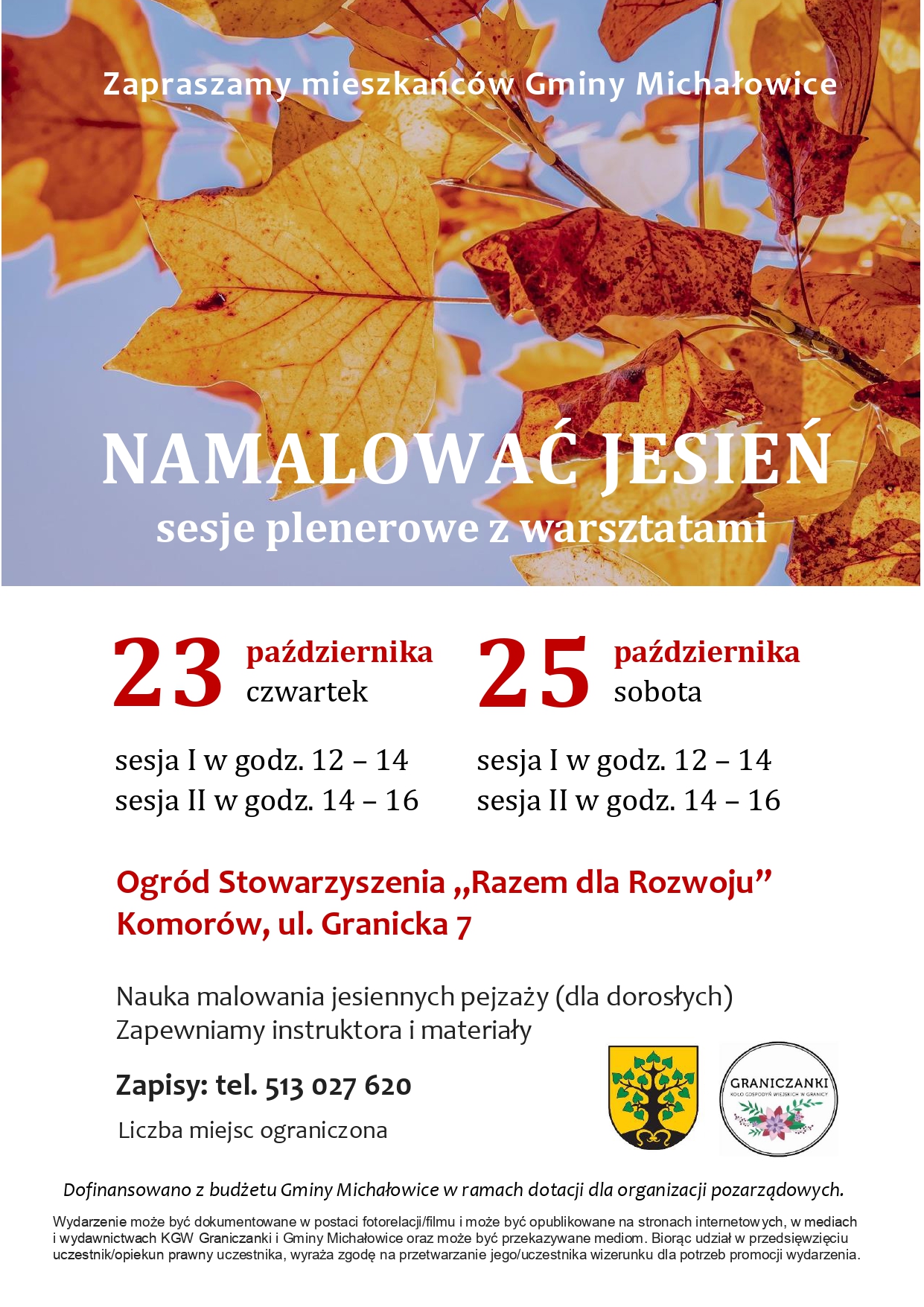 Grafika zawiera treść komunikatu