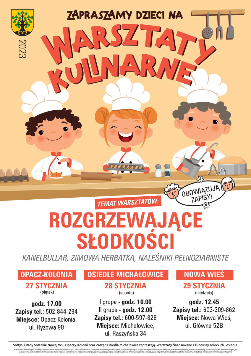 Grafika prezentuje treść komunikatu.