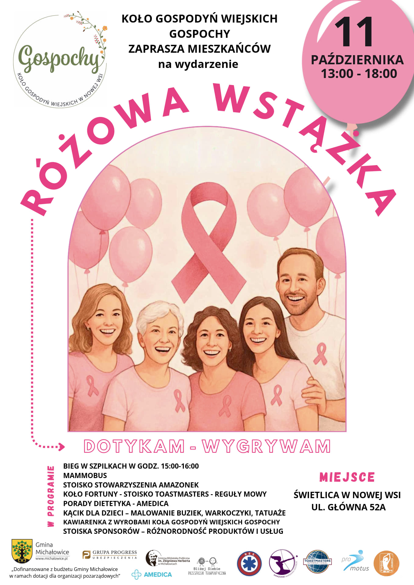 Grafika zawiera treść komunikatu