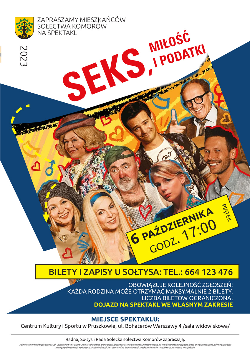 Grafika prezentuje treść komunikatu