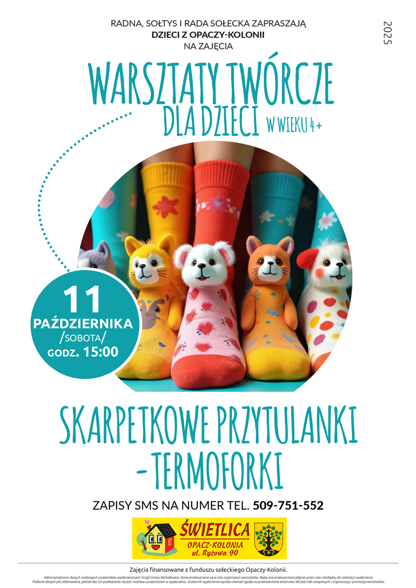 Grafika zawiera treść komunikatu