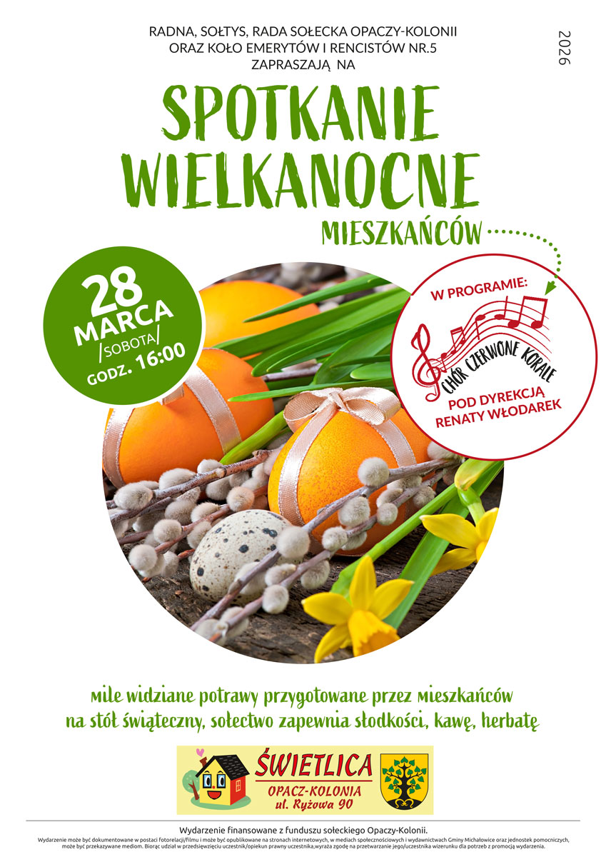 Grafika zawiera treść komunikatu