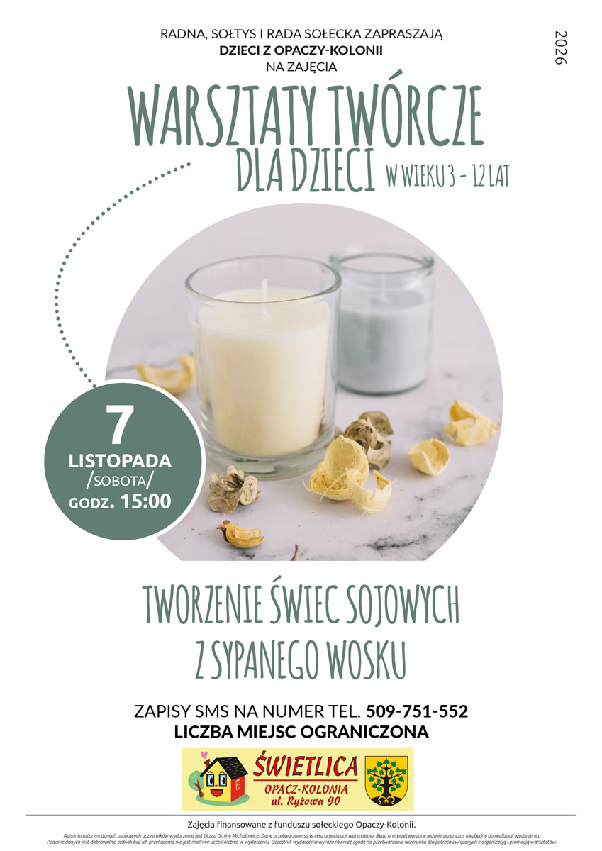 grafika prezentuje treść komunikatu