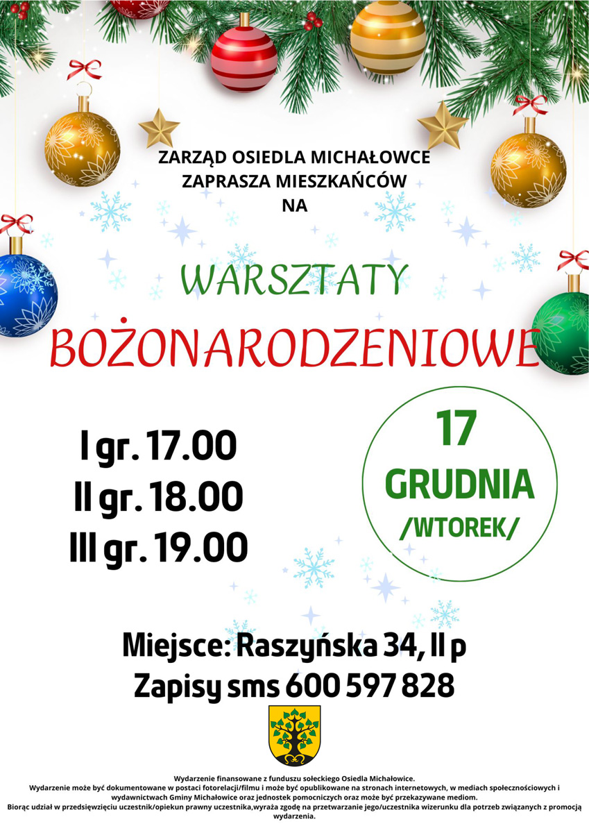 Grafika prezentuje treść komunikatu