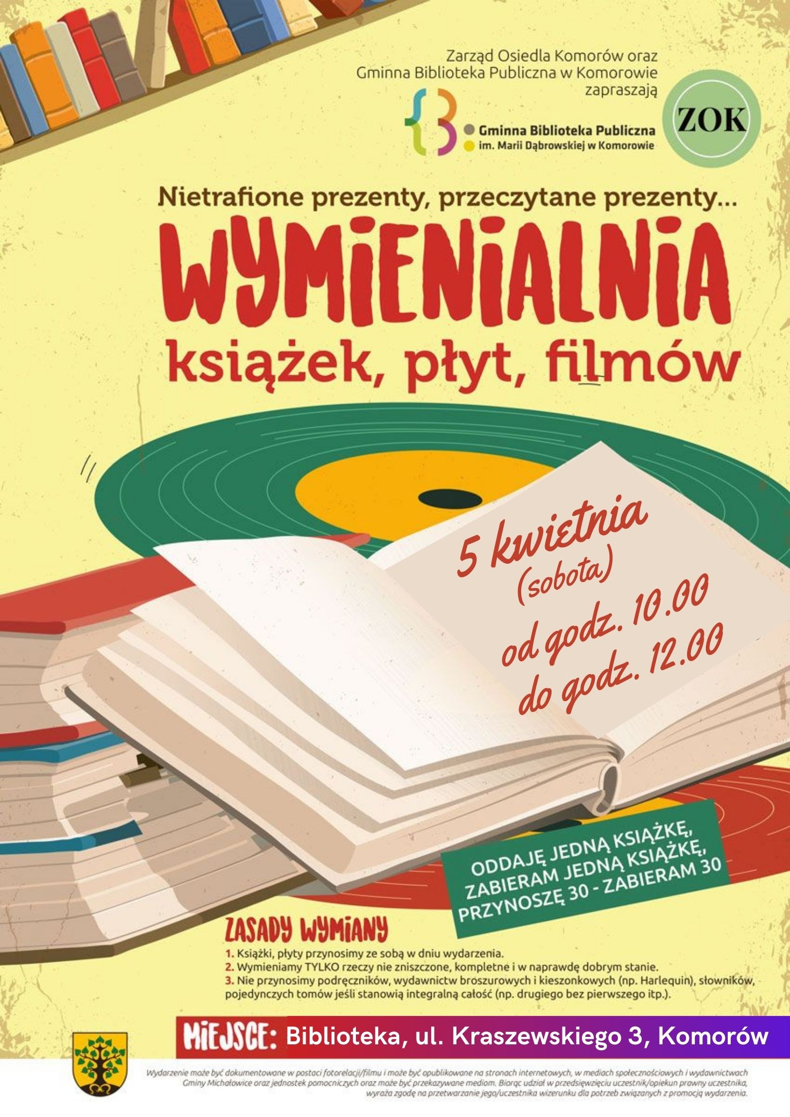Grafika zawiera treść komunikatu