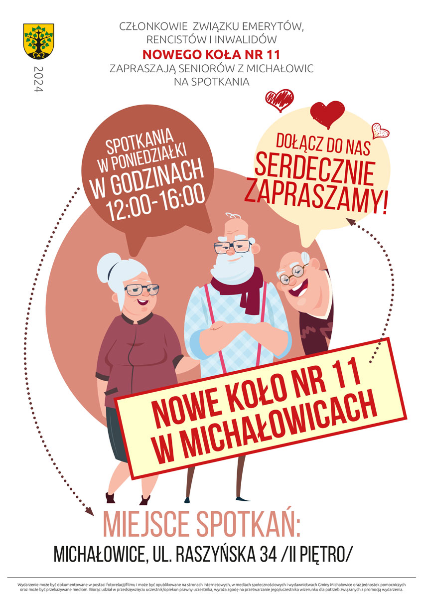 Grafika prezentuje treść komunikatu