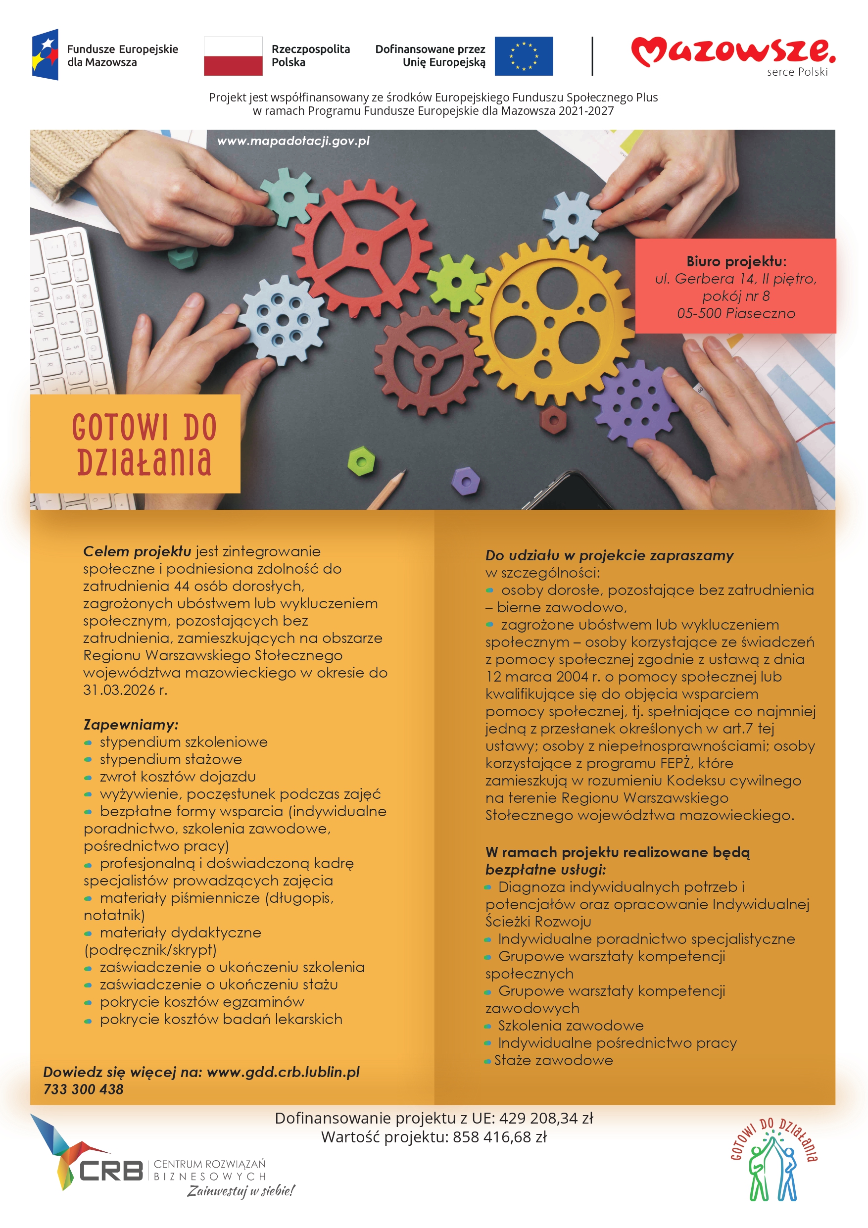 Grafika zawiera treść komunikatu