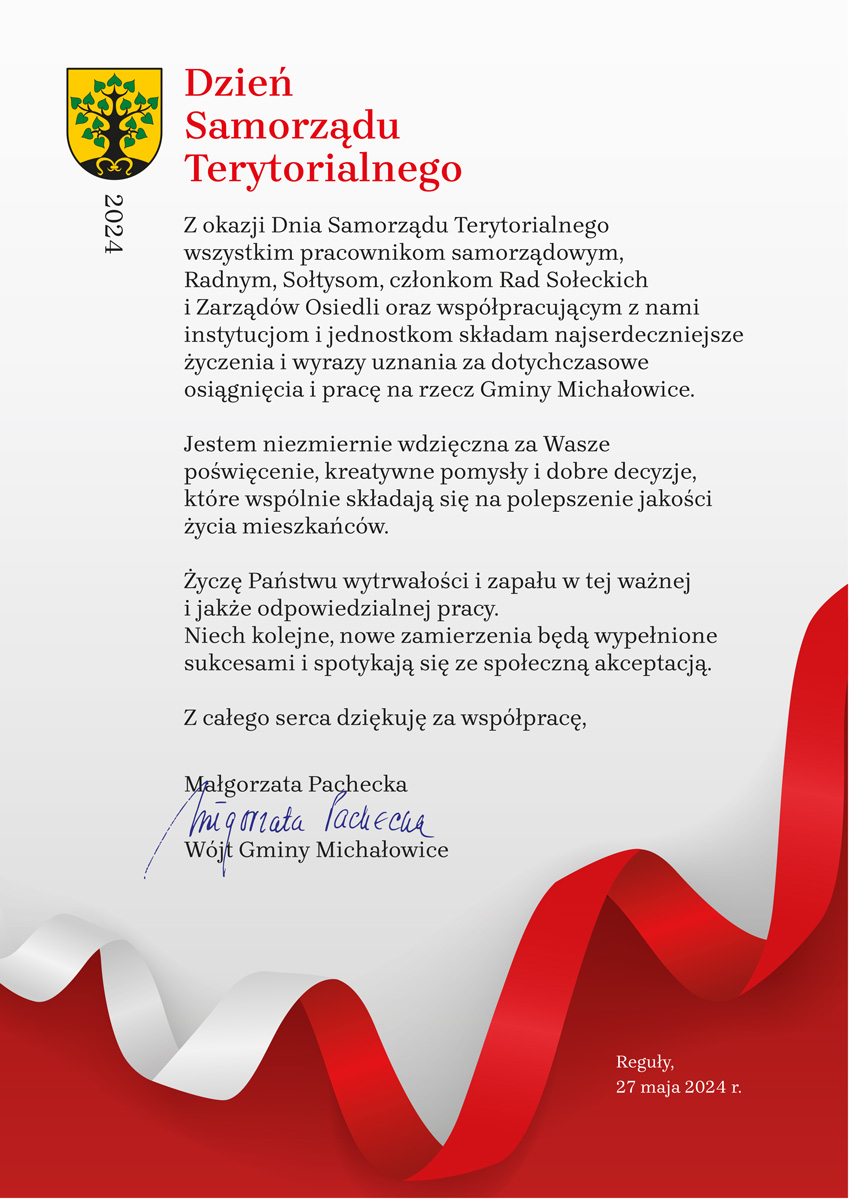 grafika prezentująca treść komunikatu