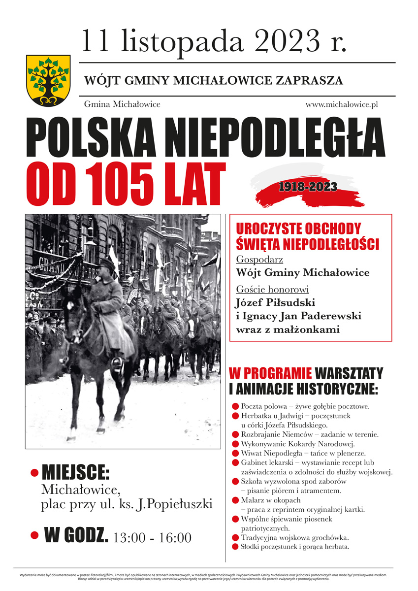 Grafika prezentuje treść komunikatu.