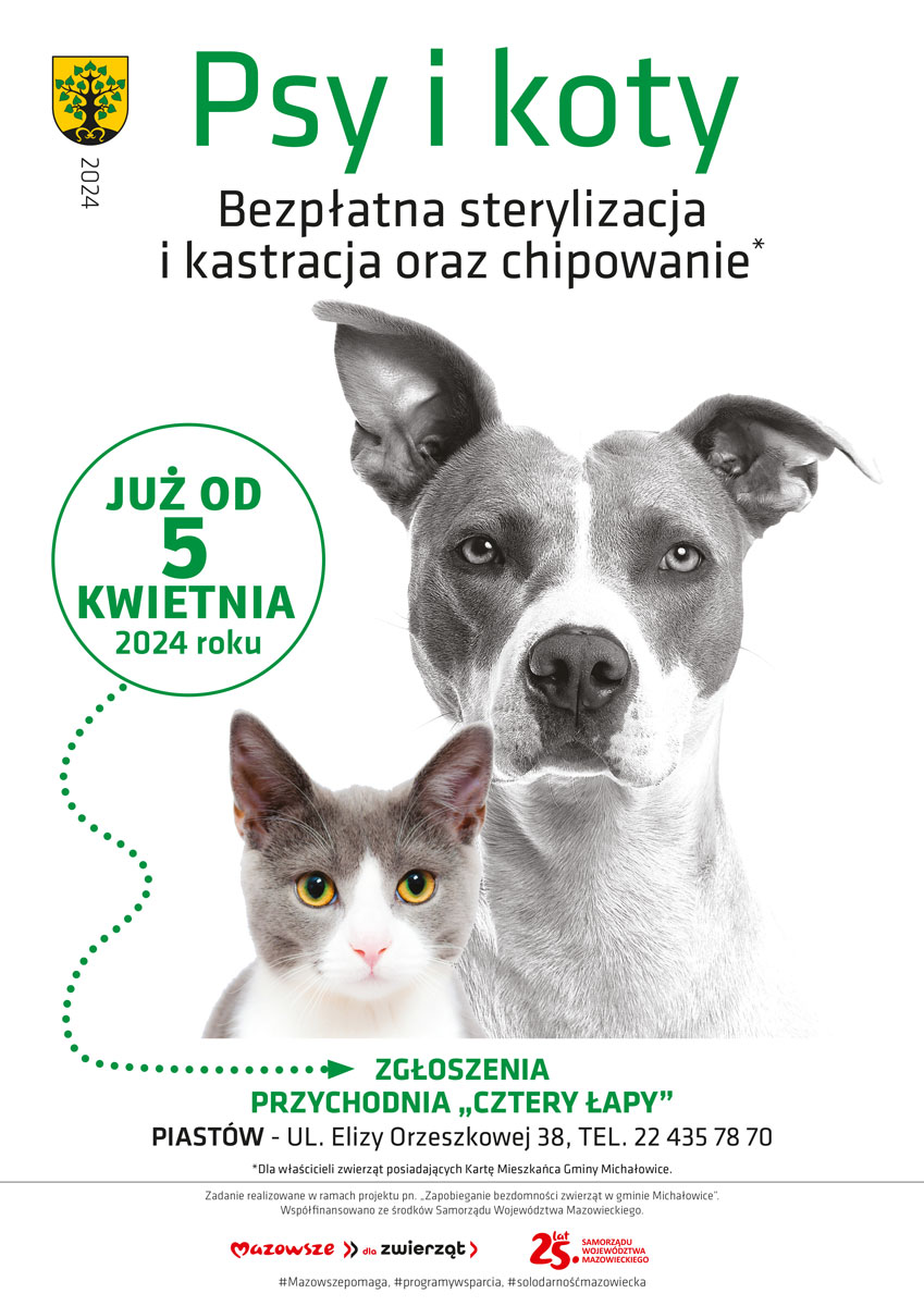 Grafika prezentuje treść komunikatu.