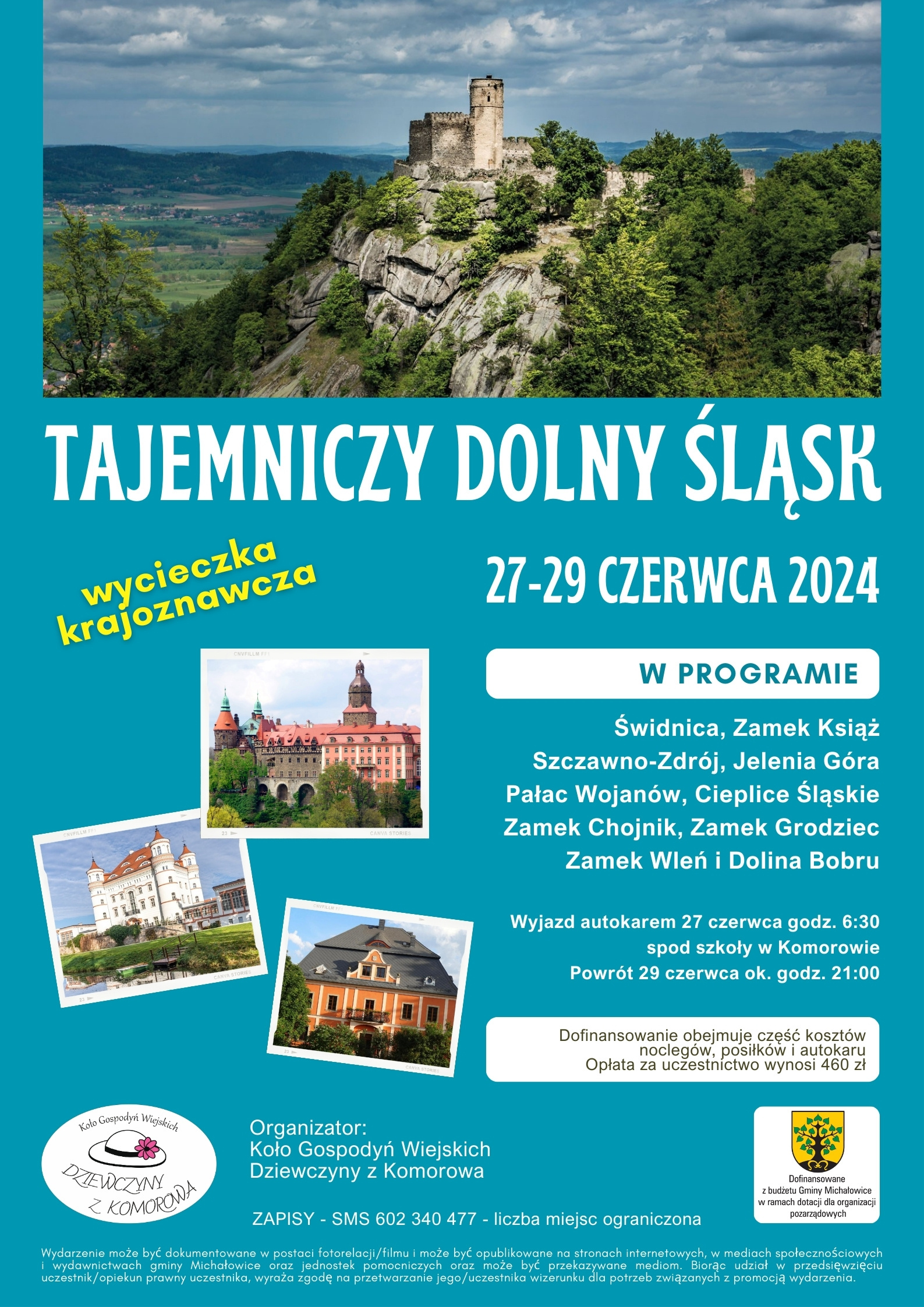 Grafika prezentuje treść komunikatu.