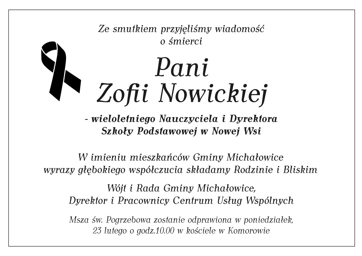 grafika prezentująca treść komunikatu