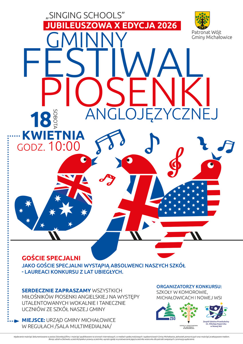 Grafika prezentuje treśc komunikatu