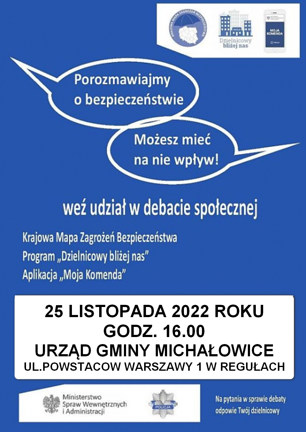 grafika prezentująca treść komunikatu