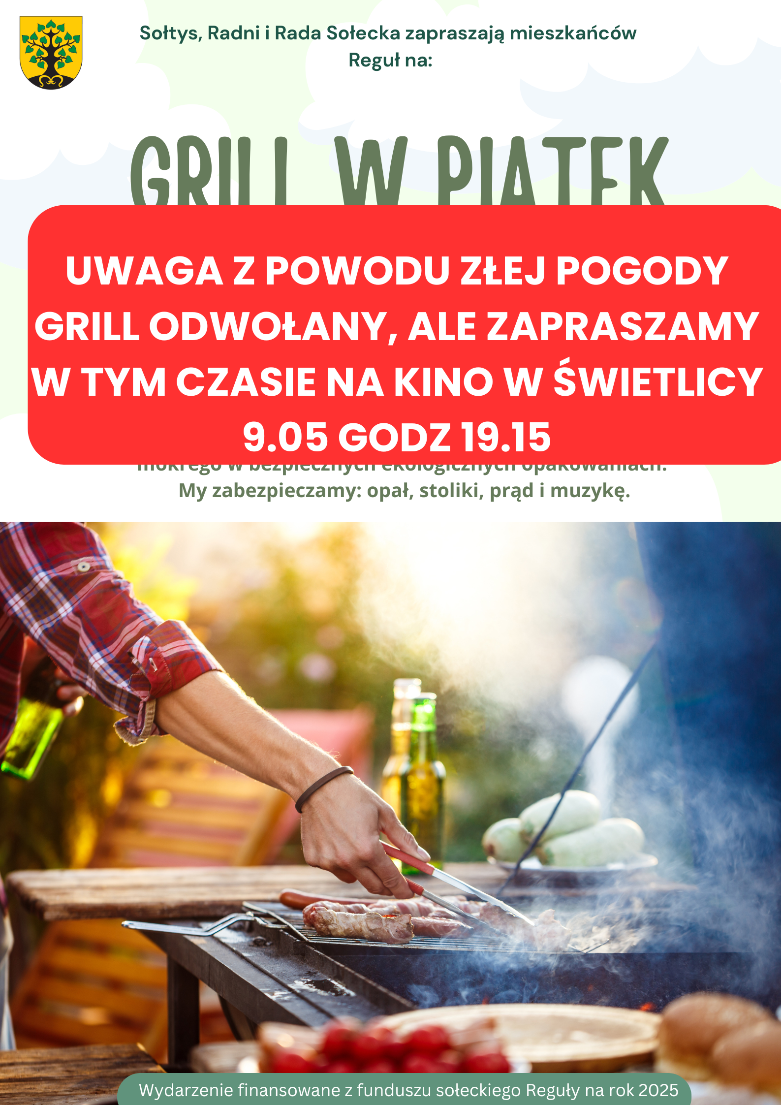 grafika prezentująca treść komunikatu