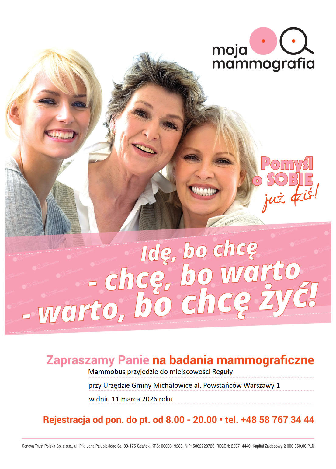 grafika prezentująca treść komunikatu