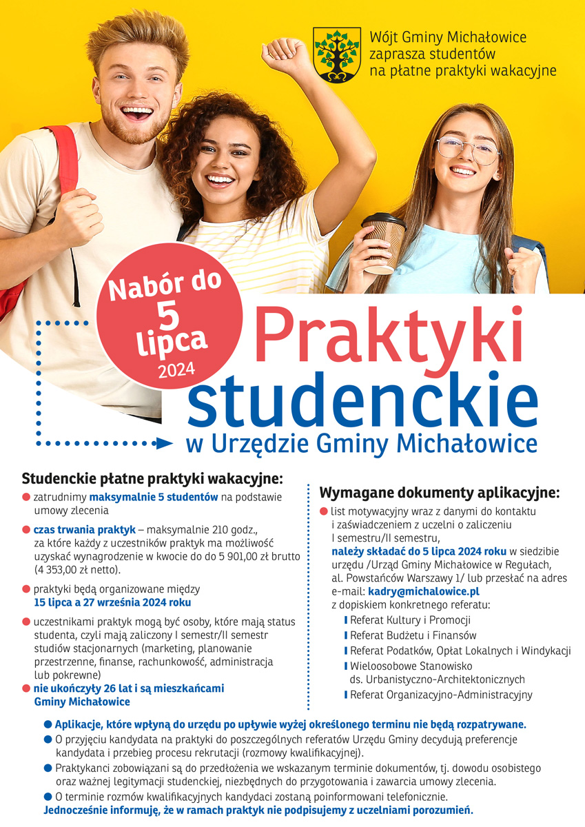 Grafika zawiera treść komunikatu