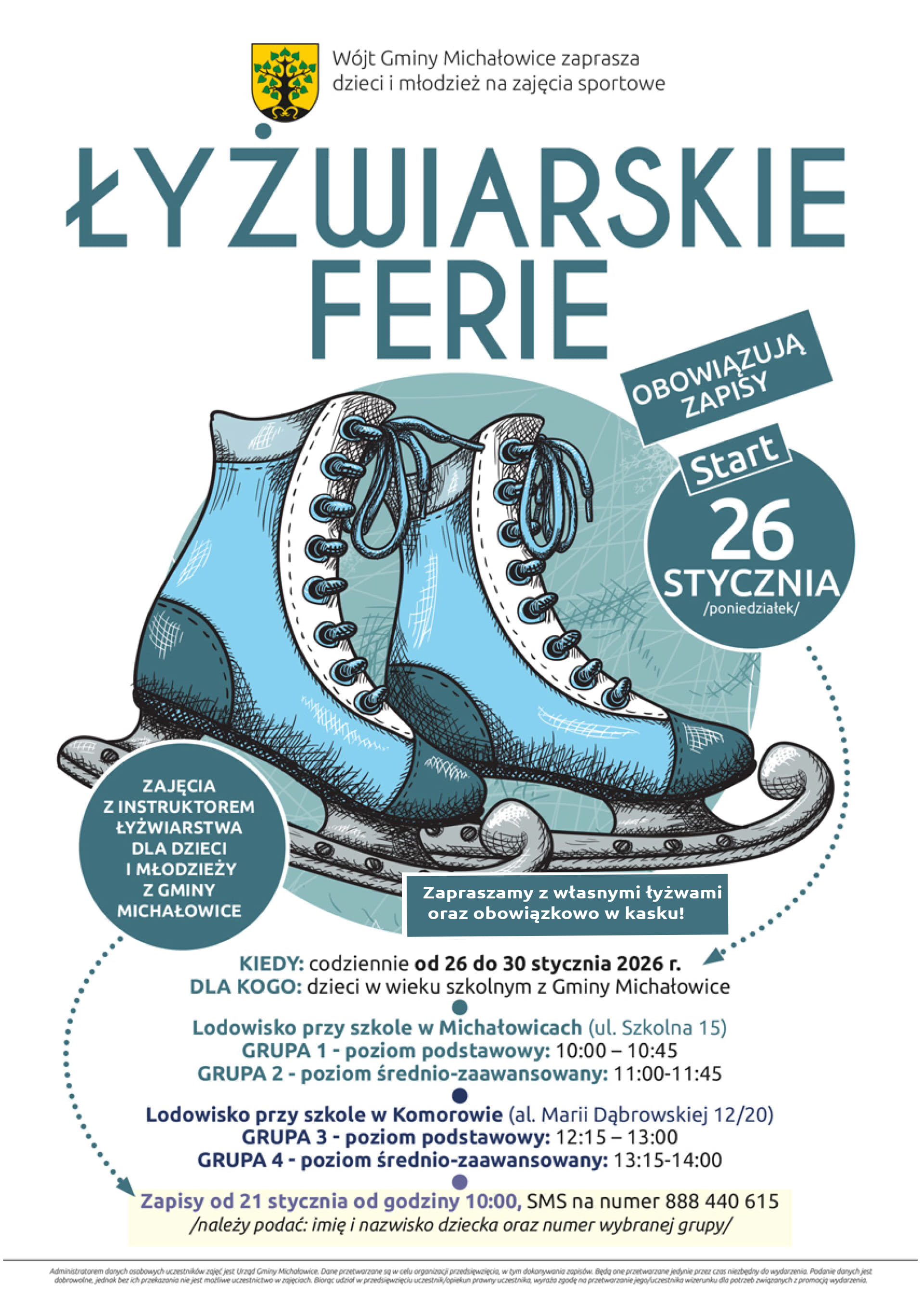 Grafika prezentuje treśc komunikatu