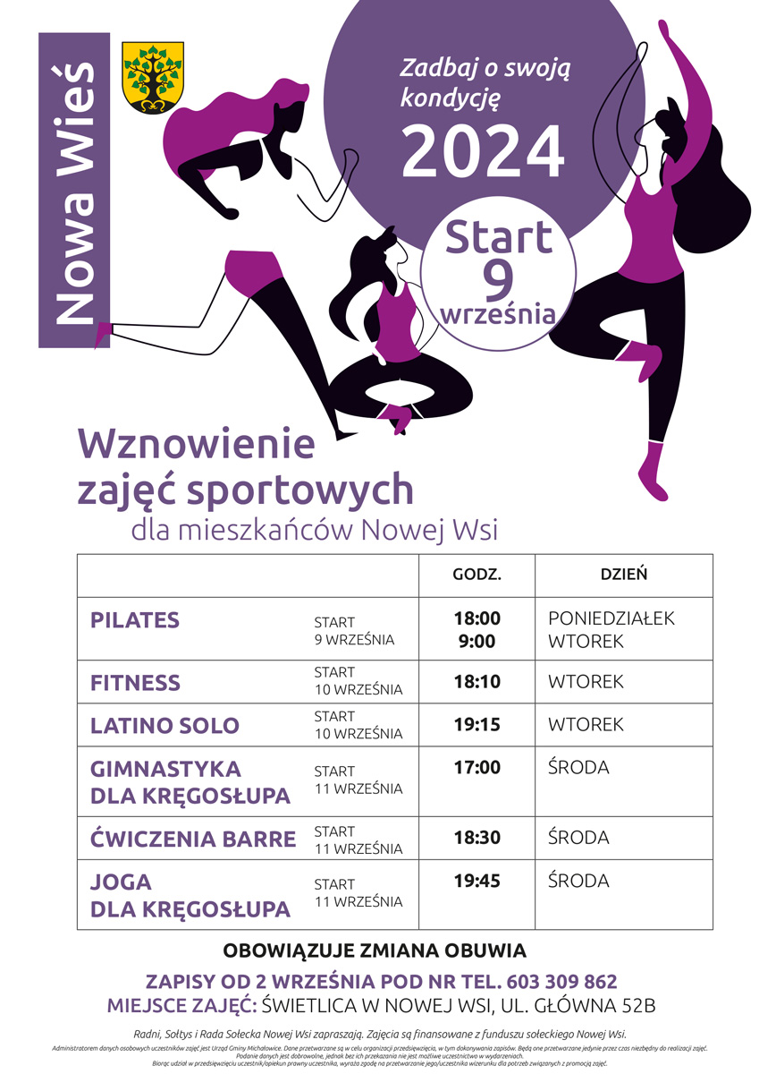 Grafika prezentuje treść komunikatu.