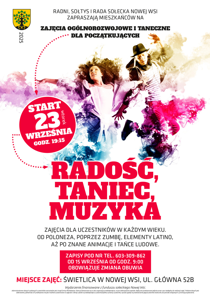 Grafika zawiera treść komunikatu