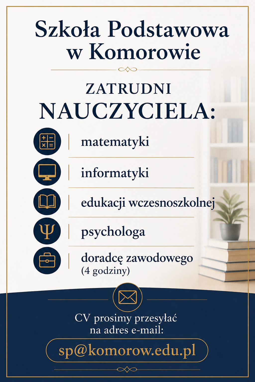 grafika prezentująca treść komunikatu